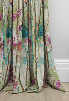 Silver Birch, Jewel - Made to Measure Curtains